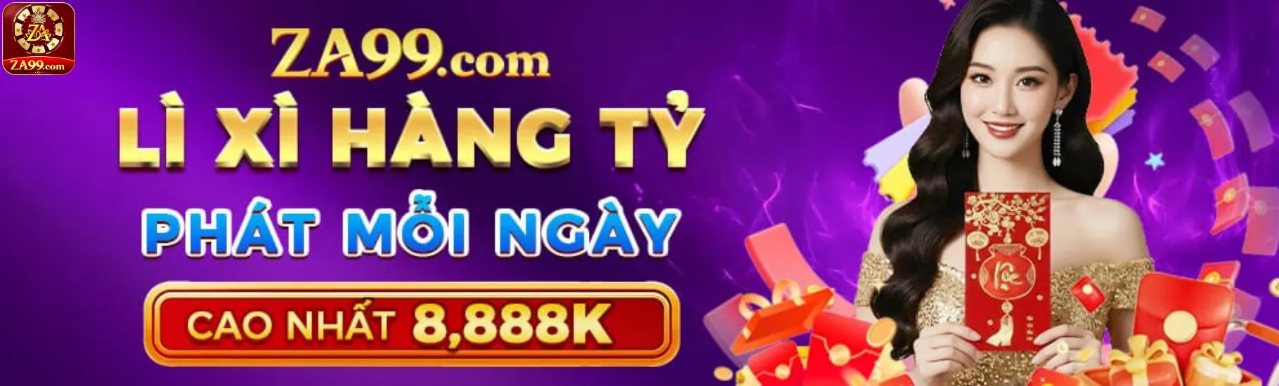 lì xì hàng tỷ za99.com